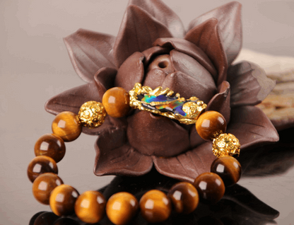 3D Gold Plated PiXiu Bracelet