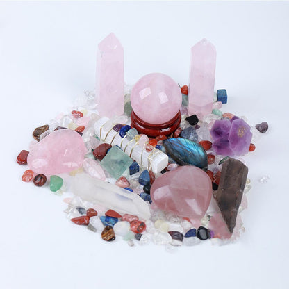 Natural Crystal Gem Gift Box