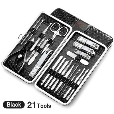 Nail manicure tool kit