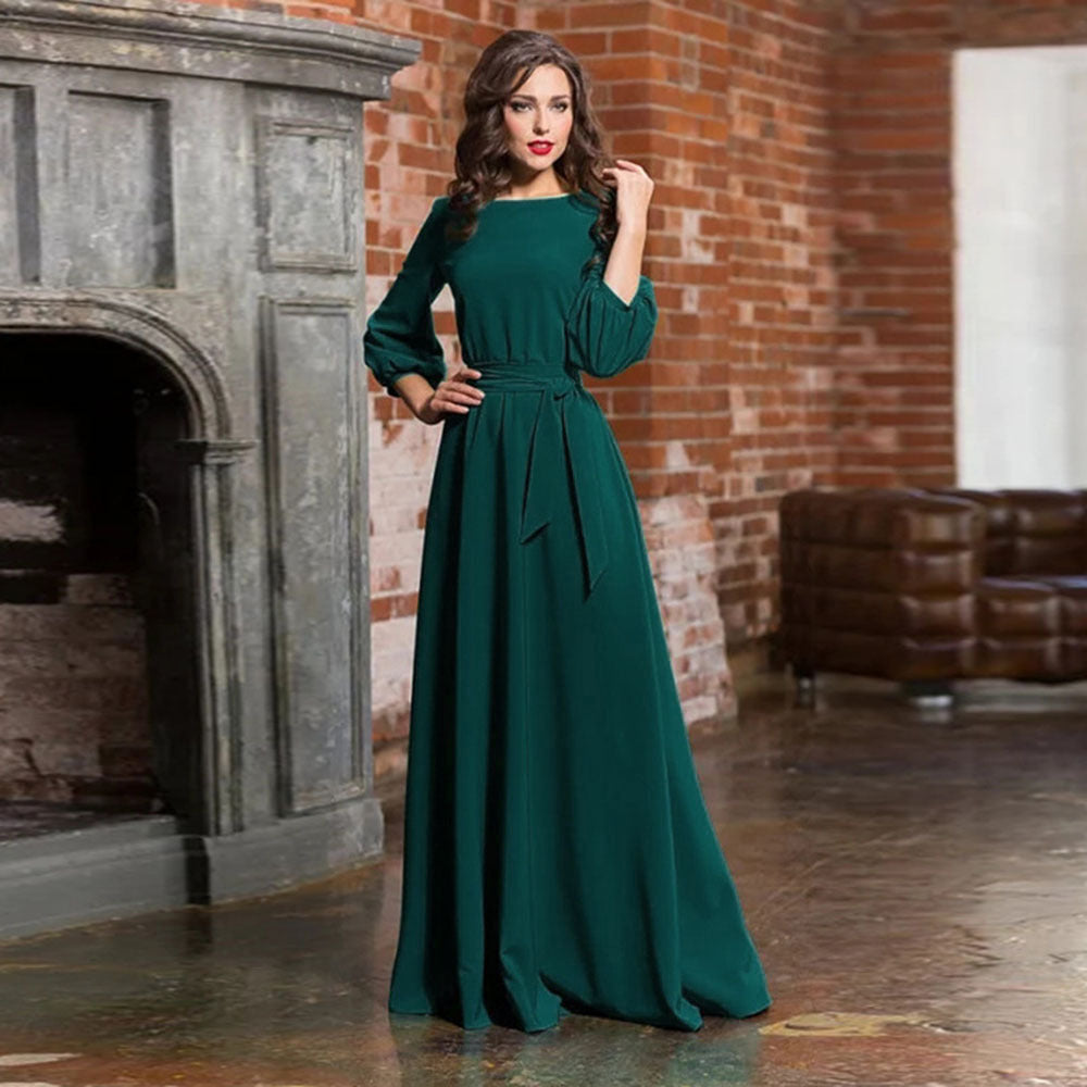 Plus size evening dress