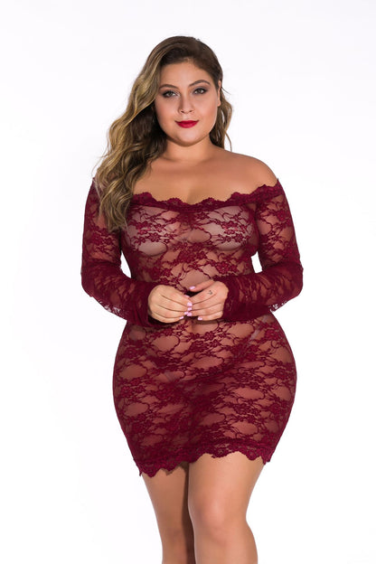 Plus size sexy underwear