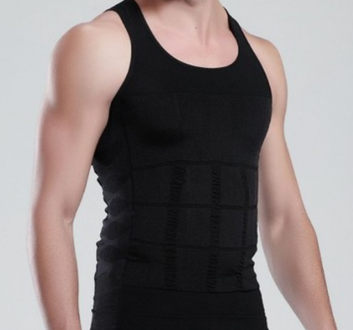 Hombres Slim Body Lift Shaper Belly Fatty BUSTER Ropa interior Chaleco Corset Compresión