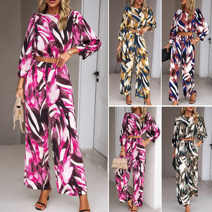 Women's Printed 2 piece