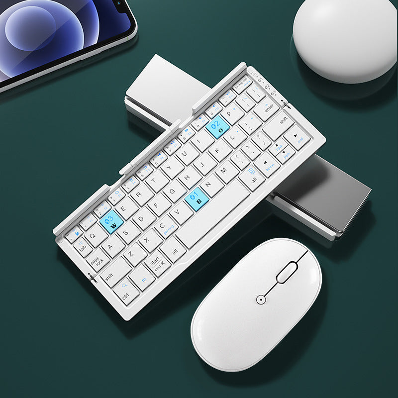 Mini Folding Wireless Bluetooth Keyboard