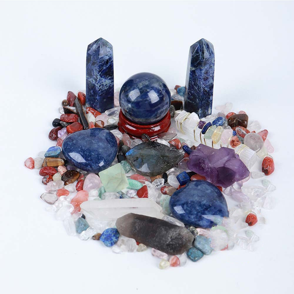 Natural Crystal Gem Gift Box