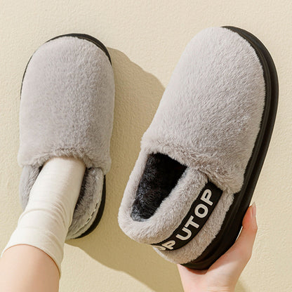 Thick- Plush Slippers