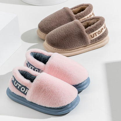 Thick- Plush Slippers