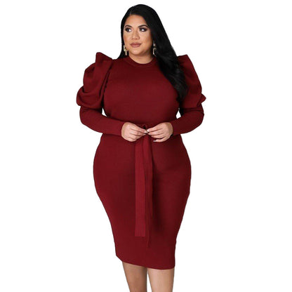 Slim Fit Plus Size Dress