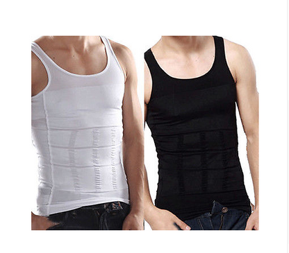 Hombres Slim Body Lift Shaper Belly Fatty BUSTER Ropa interior Chaleco Corset Compresión