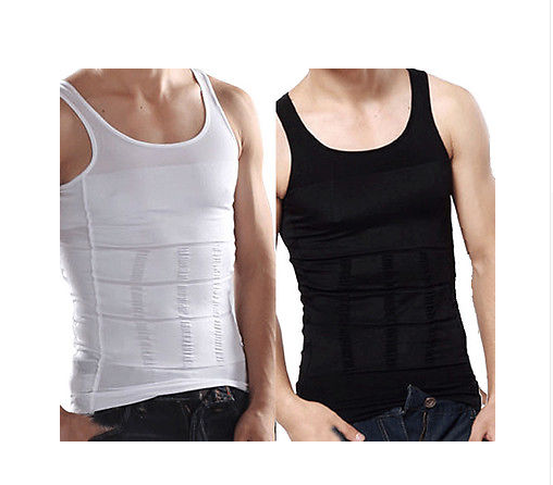 Men Slim Body Lift Shaper Belly Fatty BUSTER Underwear Vest Corset Compression