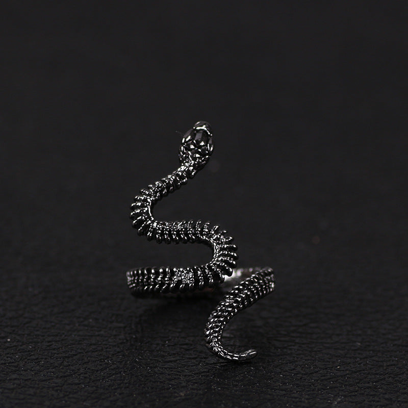 Index Finger Antique Snake Ring