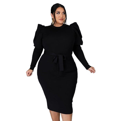 Slim Fit Plus Size Dress