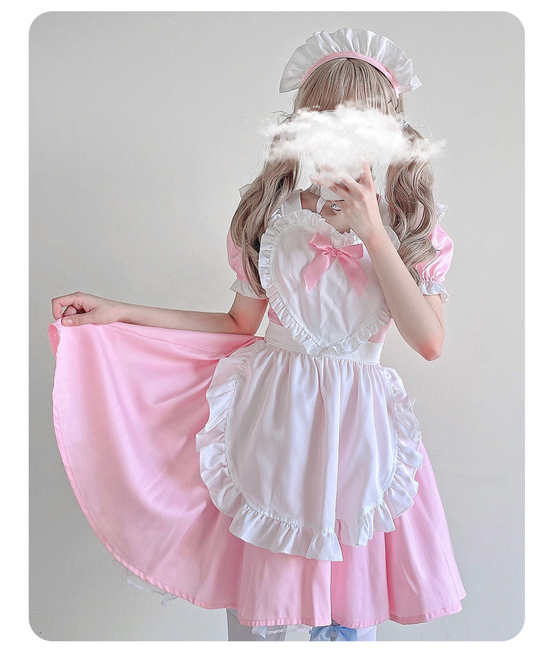 Maid Cute Lolita Dress Plus Size