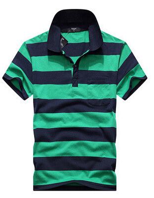 Stripe Men Polo Shirt