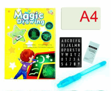 3D Educational  Sketchpad  8 Light Effects (Puzzle Board )