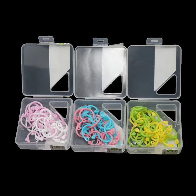 32 Pcs Creative Plastic Multi-Function Circle Ring DIY Albums Loose-Leaf Book Binder Hoops Office Binding Supplies