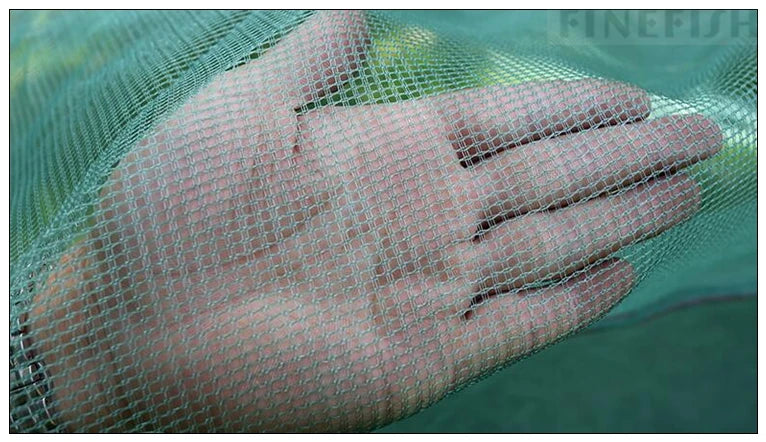 Fishing 3mm Stake Small Mesh Catch Fish Box Aquaculture Pond Raise Trap Fishing Gear Farming Cage Square Aquarium Gill Net