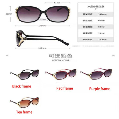 big frame trend rose decorative glasses