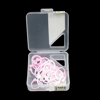 32 Pcs Creative Plastic Multi-Function Circle Ring DIY Albums Loose-Leaf Book Binder Hoops Office Binding Supplies