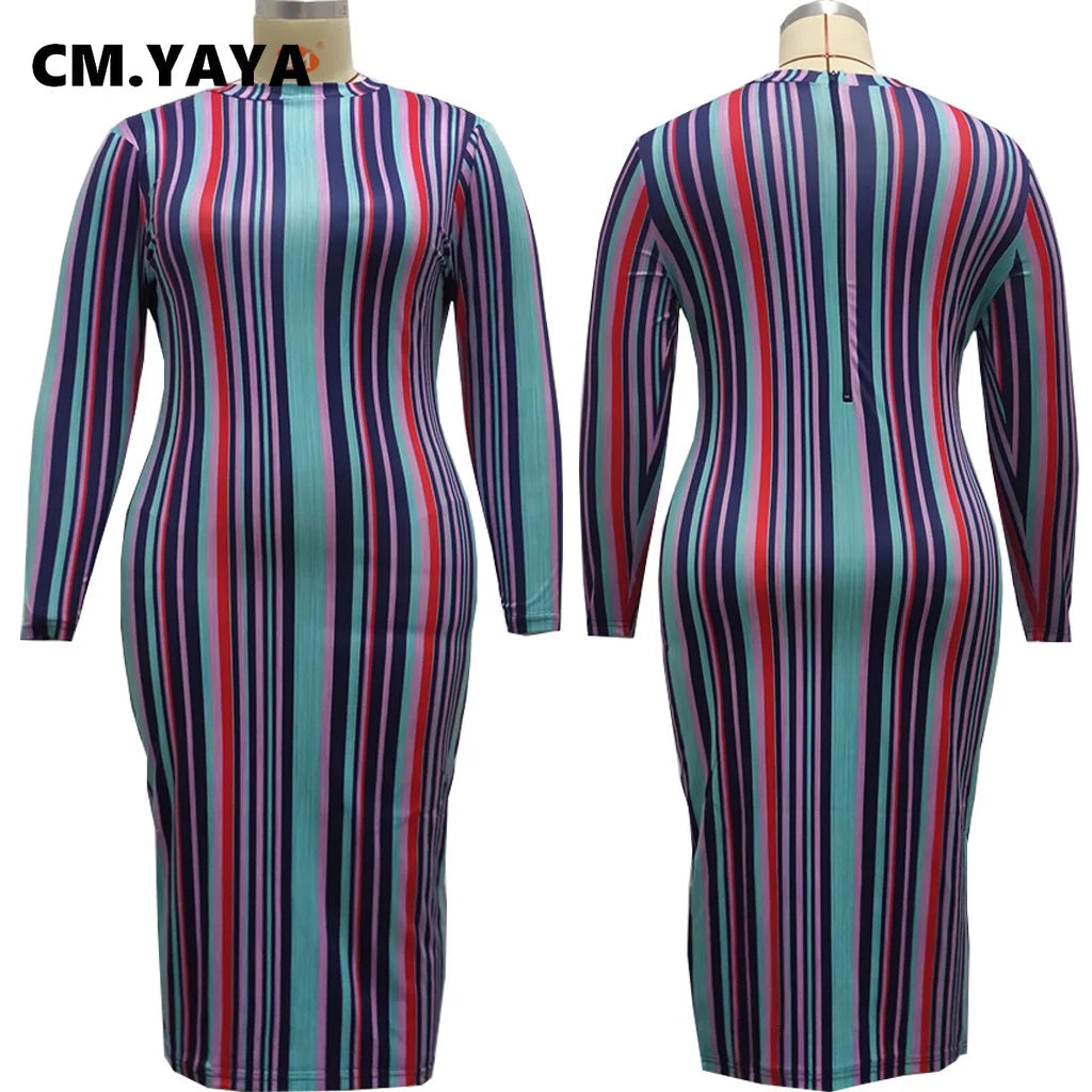 CM.YAYA Skinny Pencil Dress