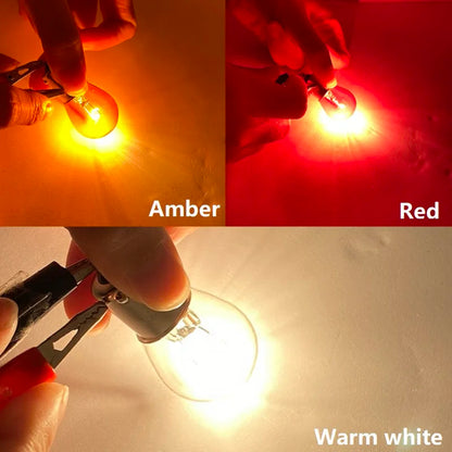 10pcs Amber Red White Car signal Light Bulb