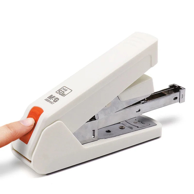 25/50/70 Sheets Effortless Stapler Paper Book Binding Stapling Machine School Office Supplies Stationery Accessories Staples