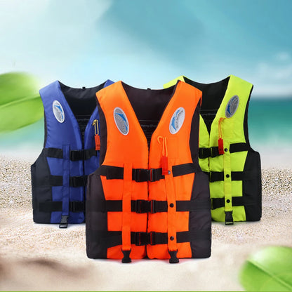 Neoprene Life Vest Water Sports Fishing Kayaking Boating Swimming Surf Drifting Life Jacket Rescue Safety Vest S-XXL Size