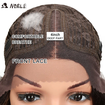 Synthetic Crochet Twist Hair Lace Wig with Baby Hair