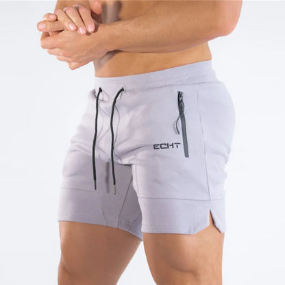 Zip pocket men shorts