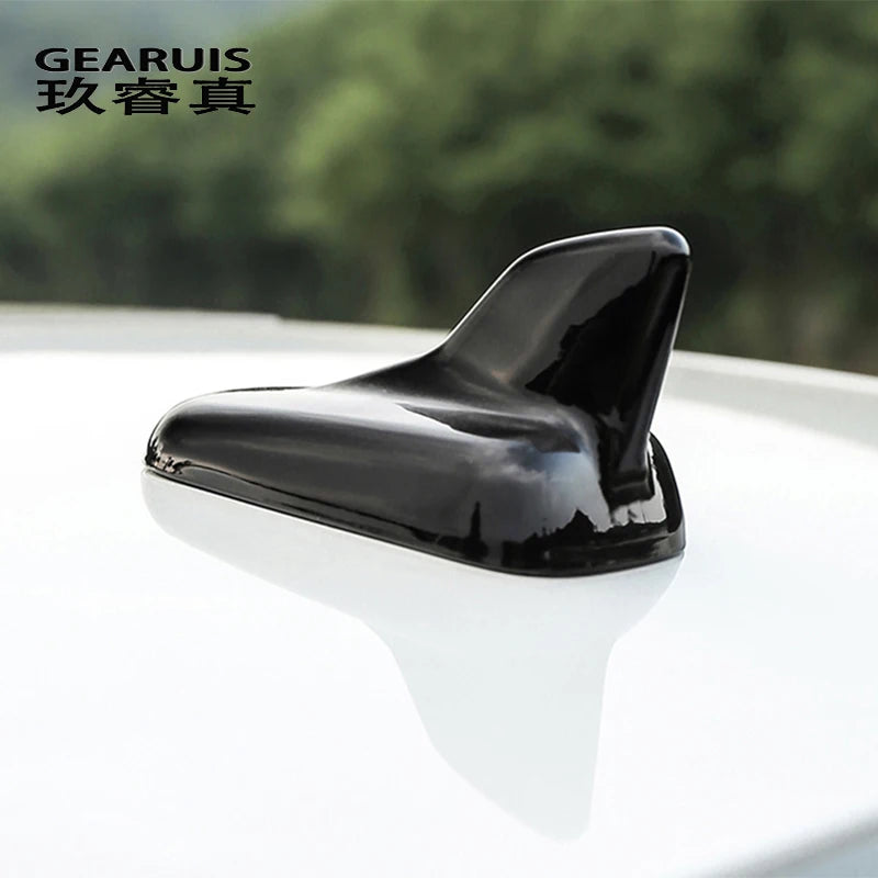 Car Styling Carbon Fiber Antenna Shark Fin Aerials Trim decoration Cover Stickers For Audi A4 B9 A5 Q2 Q3 Q5L Auto Accessories