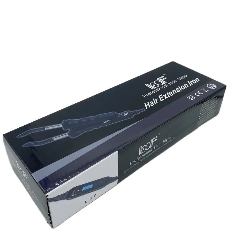 L-618 Extensión de cabello Fusion Hierro Calor Conector de cabello Temperatura controlable Hierro