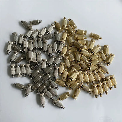 A367 Thread 3/16 Misting Nozzle High Pressure Atomizing Spray Nozzles Garden Irrigation Industry Cooling Sprayers 100pcs Total