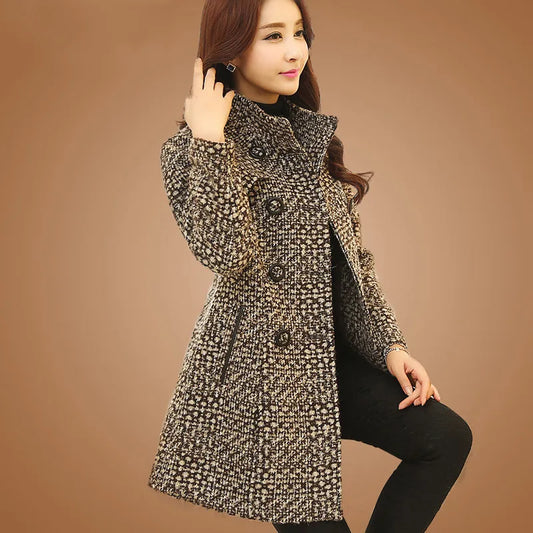 Women's Wool Blends Coat