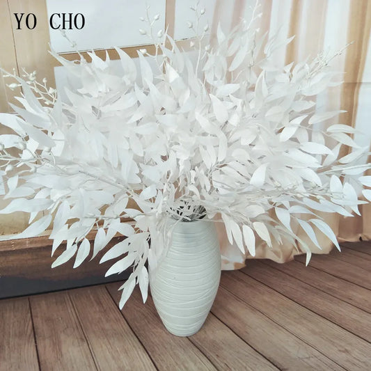 YO CHO Silk Flower Home Vase