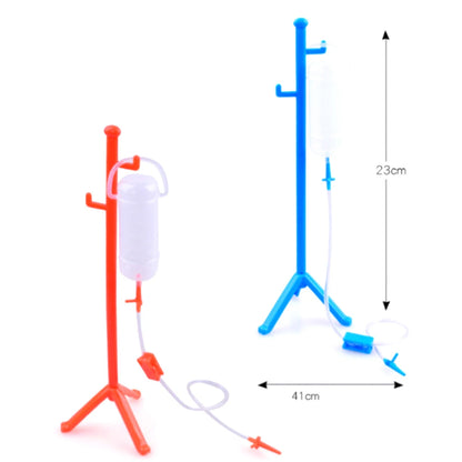 1 Set Child Medical Kit With Hanging Bottle Simulation Hospital