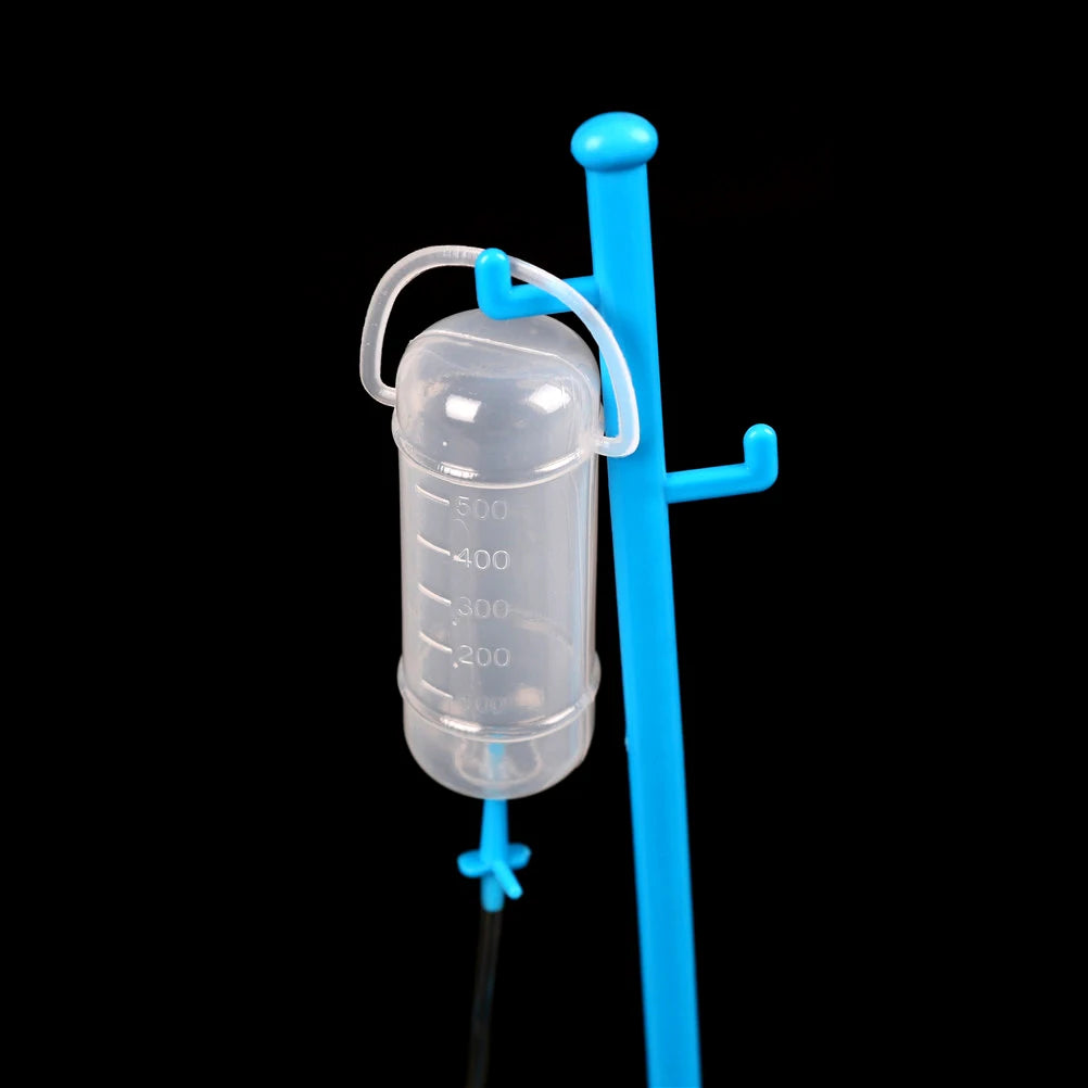 1 Set Child Medical Kit With Hanging Bottle Simulation Hospital