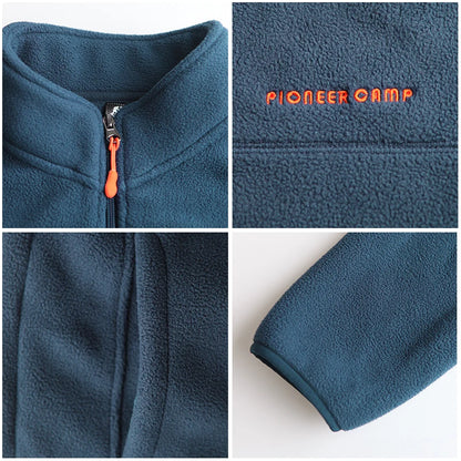 Pioneer Camp sudaderas con capucha de lana cálidas para hombre, ropa de marca, sudaderas con cremallera para otoño e invierno, ropa para hombre de calidad AJK902321