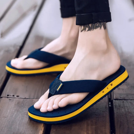 Flip Flops Breathable Thick-Soled Toe Sandals