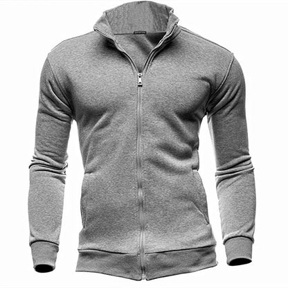 MRMT-sudaderas con capucha para hombre, suéteres con cuello levantado y cremallera, sin capucha, novedad de 2023