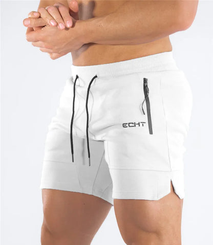 Zip pocket men shorts