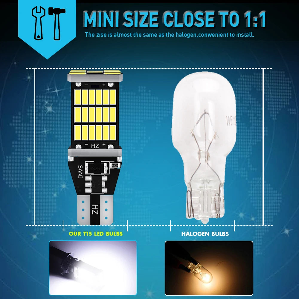 2PCS LED Bulbs High Power