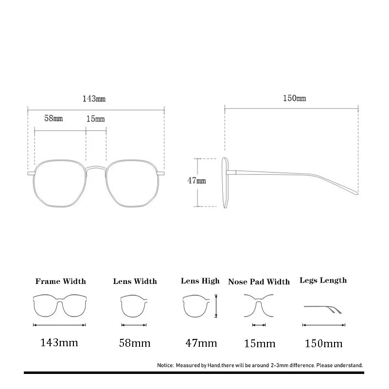 2024 Classic Retro Small Round Sunglasses