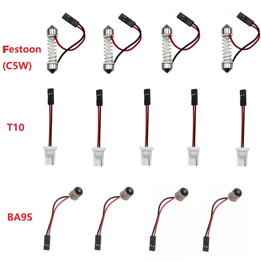 t10 adapter for car led light led panel stop lamp bulb connector