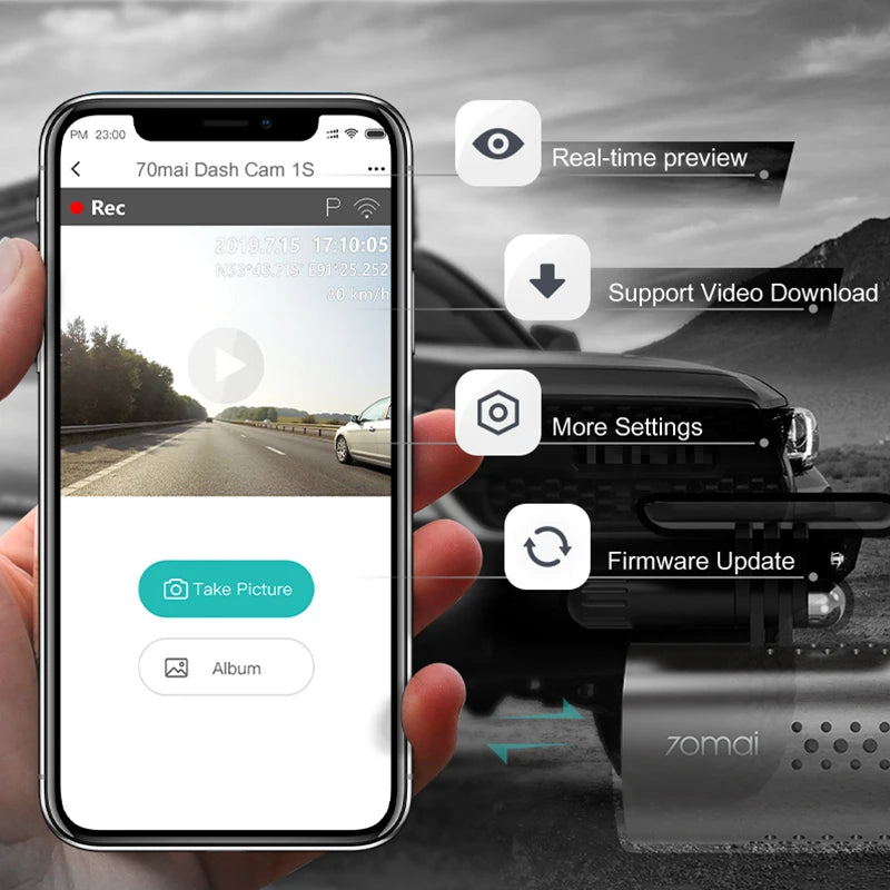 70mai Car DVR dash cam