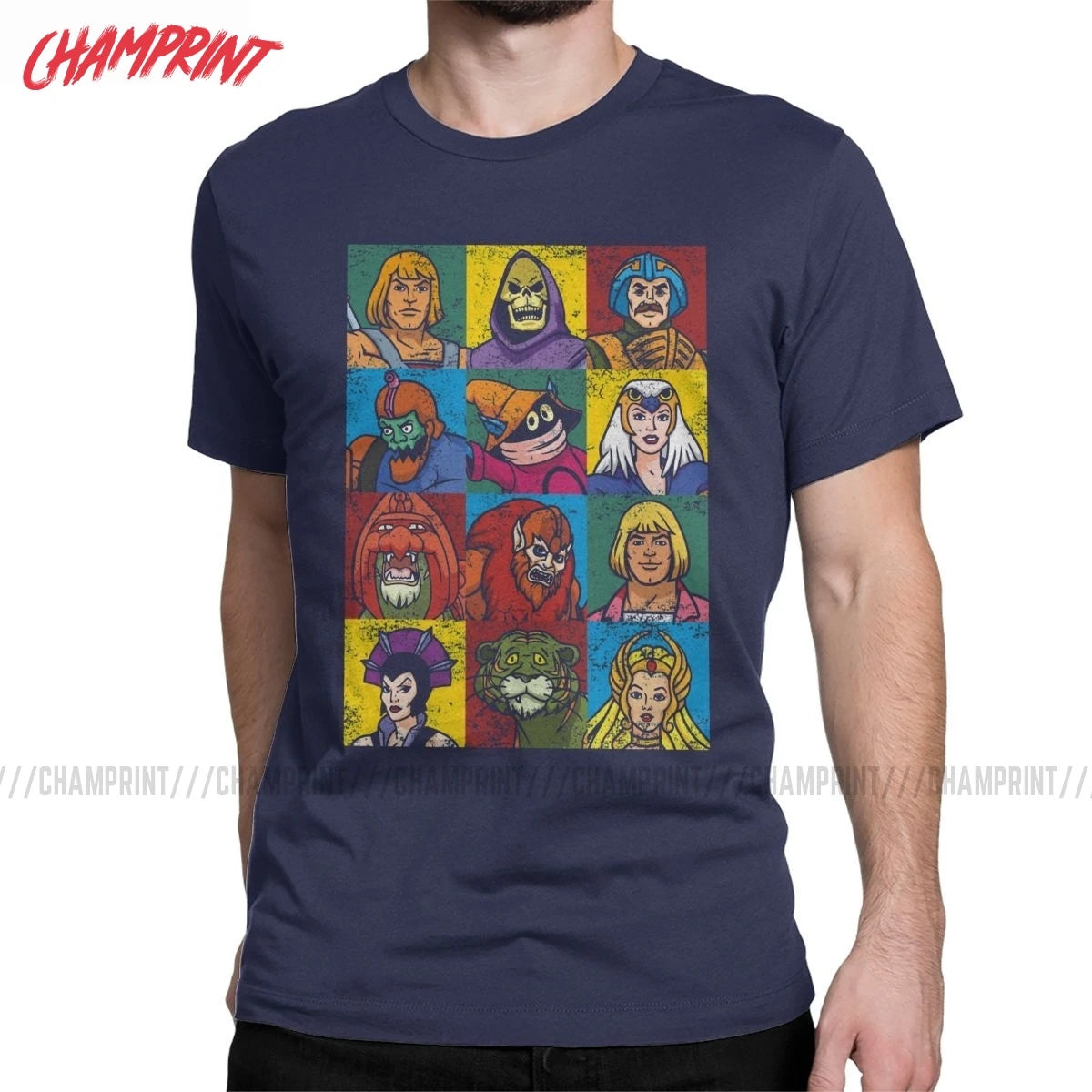 Camiseta He-Man y sus amigos