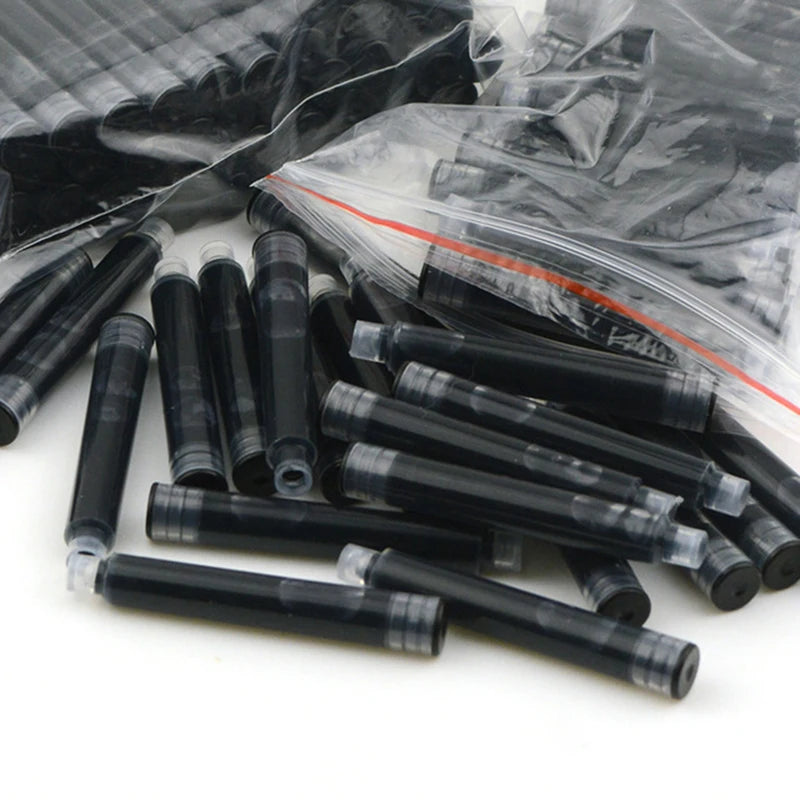 Fountain Pen Ink Cartridges High Quality Refill Short Cartridges Office Supplies for Calligraphy Pen and Fine Writing