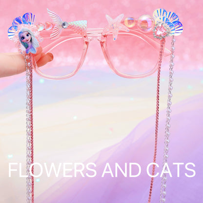 Princess Blue Sun Glasses