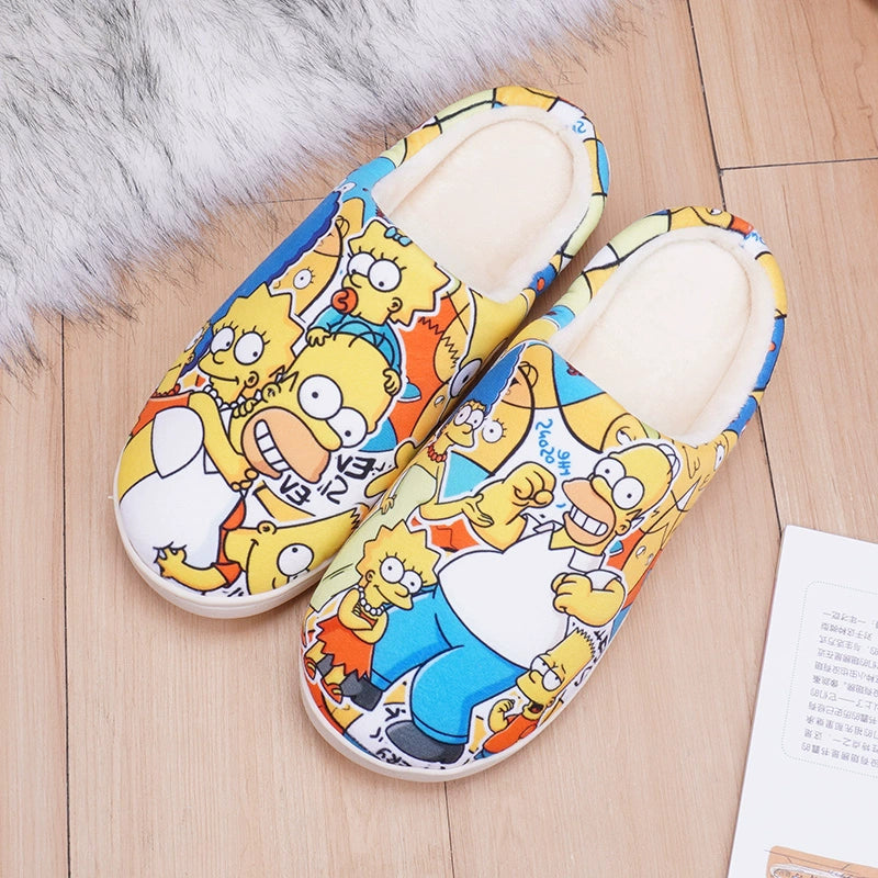 Two-Dimensional Cotton Slippers