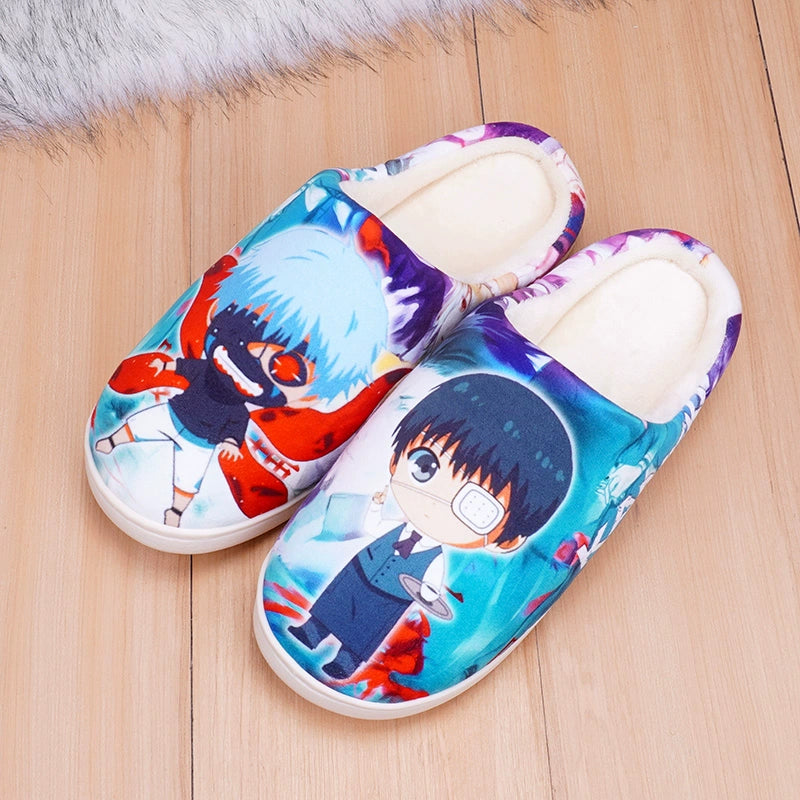 Two-Dimensional Cotton Slippers