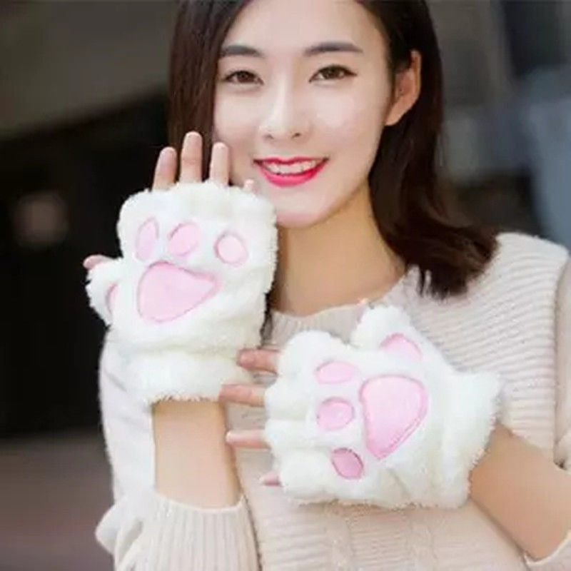 Guantes de pata de gato